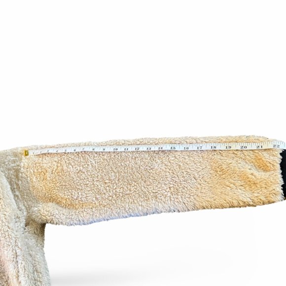 Pink Victoria Secrete, Beige fleece pullover, Small, Women's - Picture 4 of 7